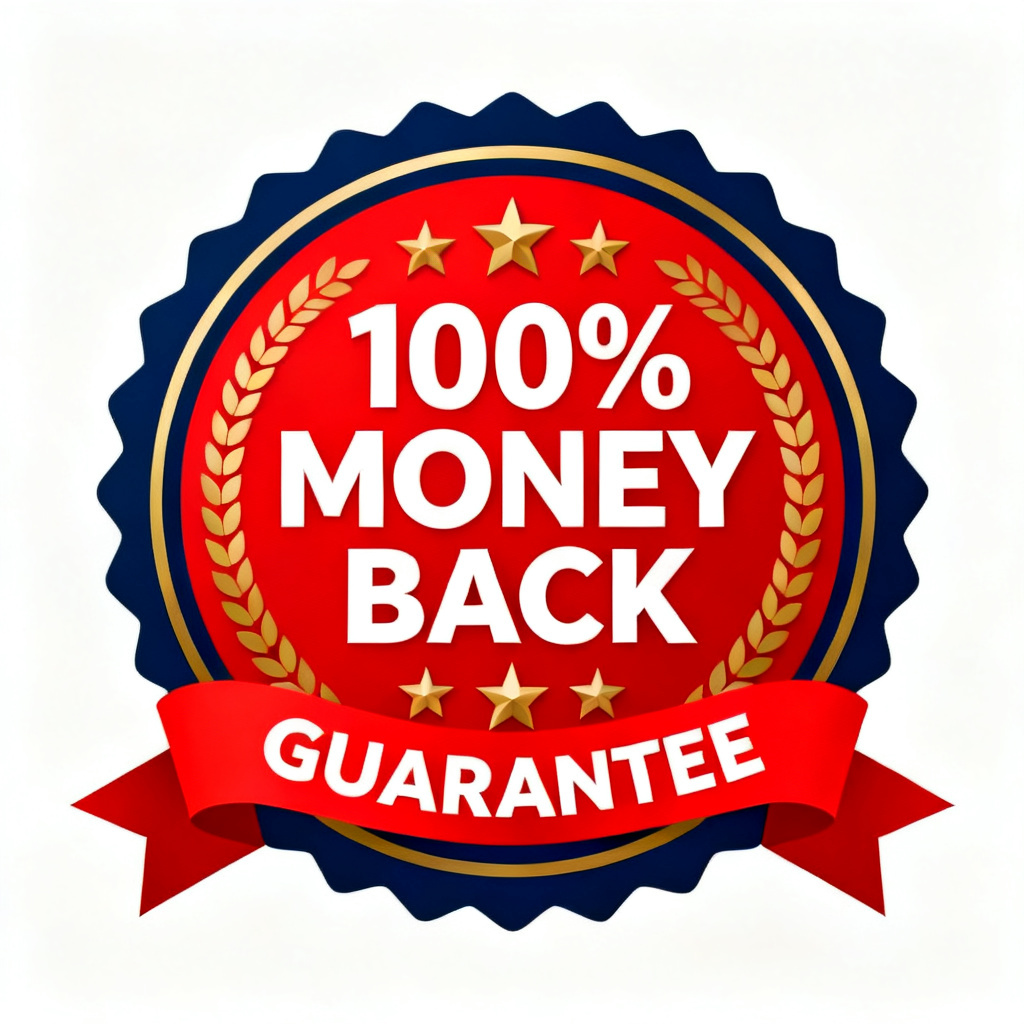 100% Money-Back Guarantee